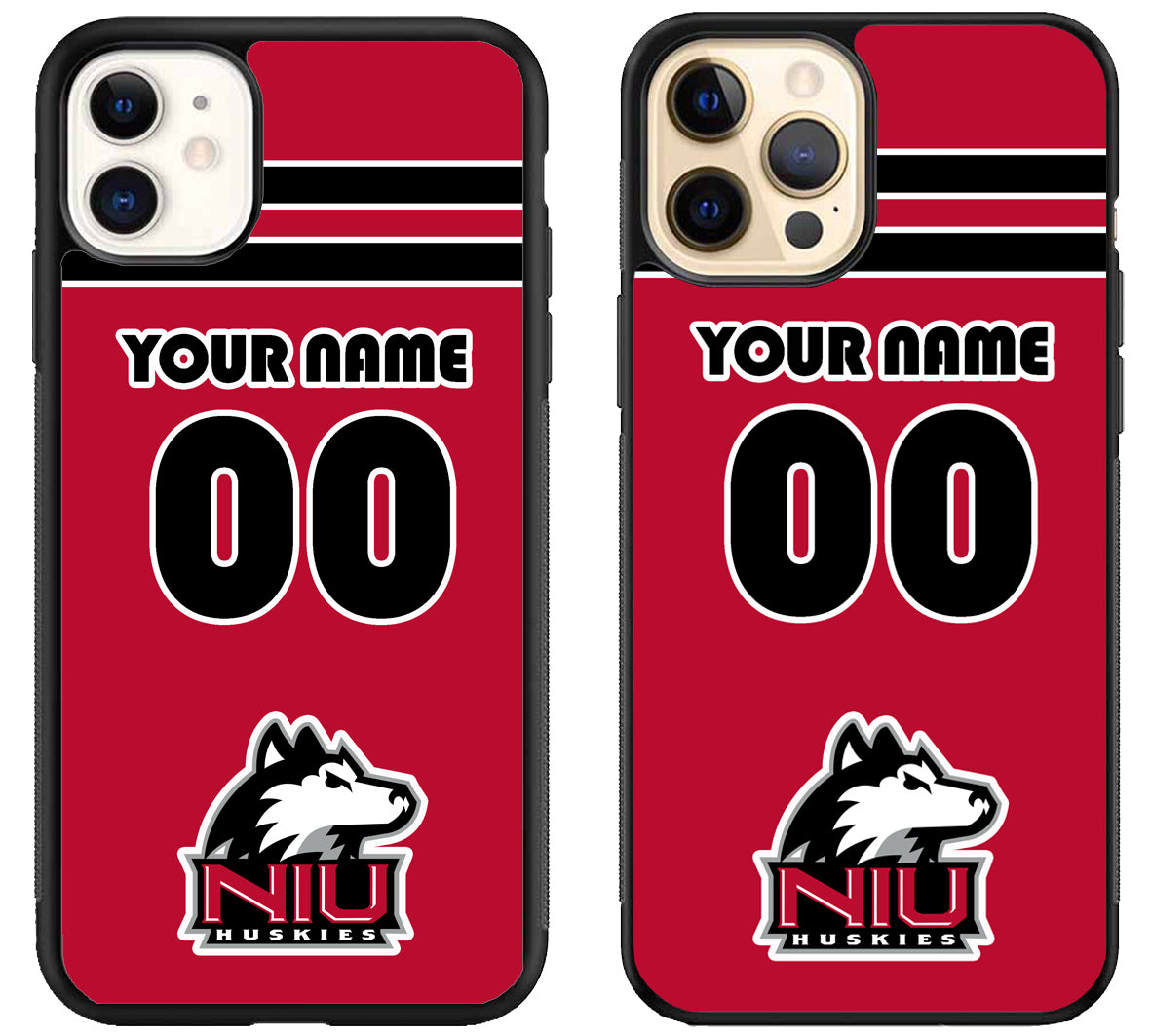 Custom Personalized Northern Illinois Huskies iPhone 12 | 12 Mini | 12 Pro | 12 Pro Max Case