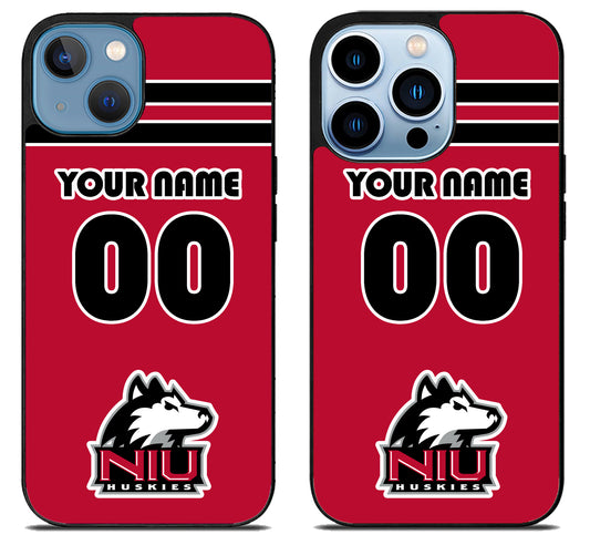 Custom Personalized Northern Illinois Huskies iPhone 13 | 13 Mini | 13 Pro | 13 Pro Max Case