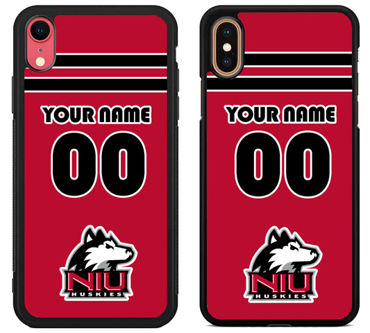 Custom Personalized Northern Illinois Huskies iPhone X | Xs | Xr | Xs Max Case