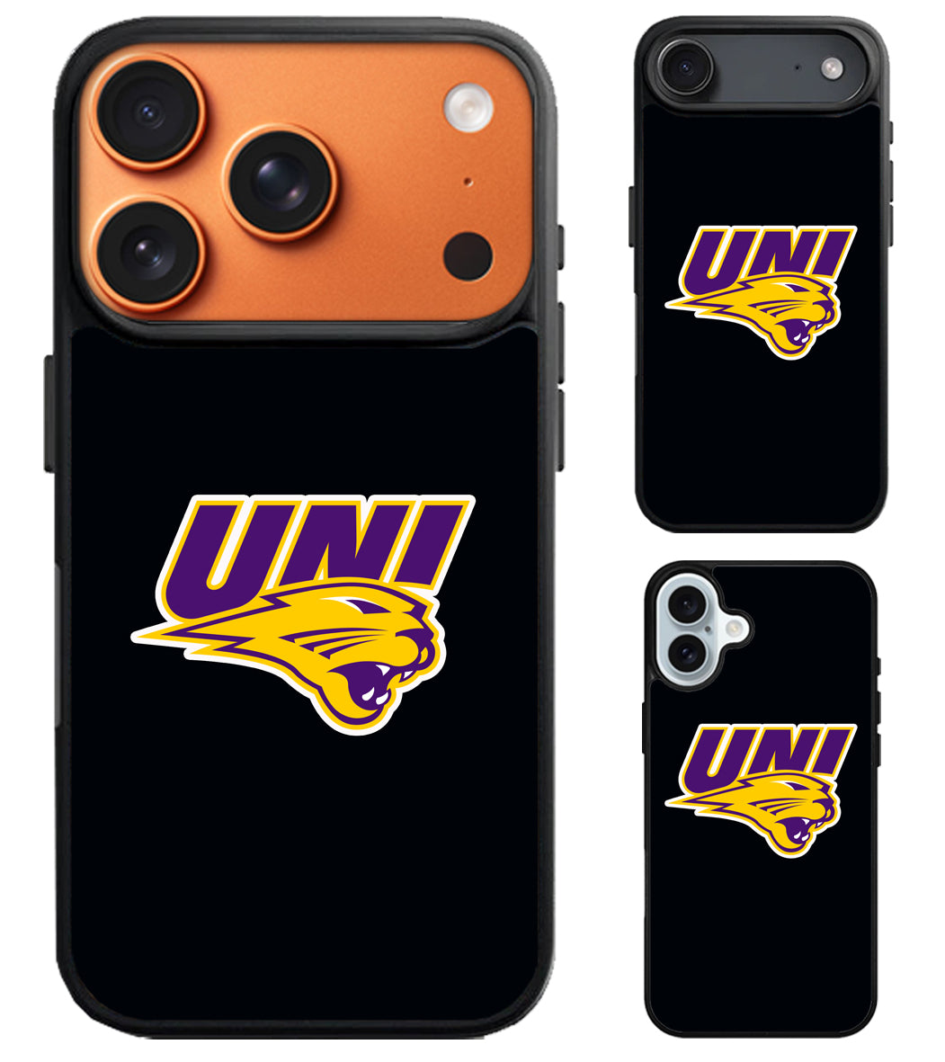 Northern Iowa Panthers Black iPhone Air | iPhone 17 | 17 Pro | 17 Pro Max Case