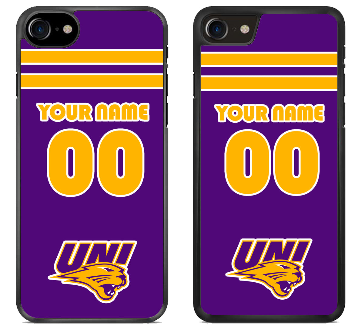 Custom Personalized Northern Iowa Panthers iPhone SE 2020 | iPhone SE 2022 Case