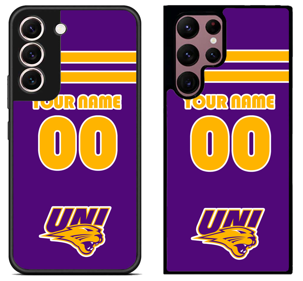 Custom Personalized Northern Iowa Panthers Samsung Galaxy S22 | S22+ | S22 Ultra Case