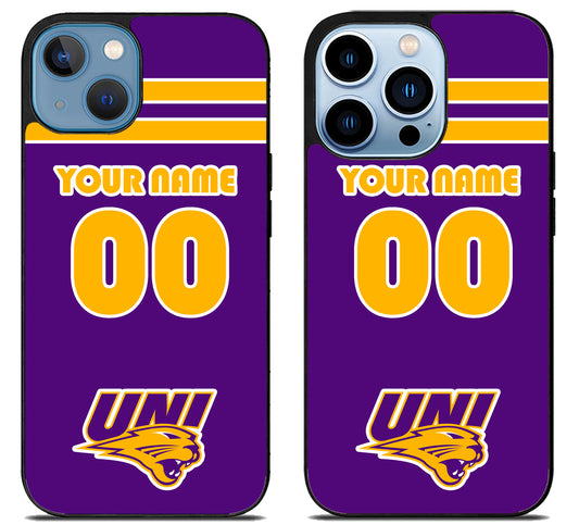 Custom Personalized Northern Iowa Panthers iPhone 13 | 13 Mini | 13 Pro | 13 Pro Max Case