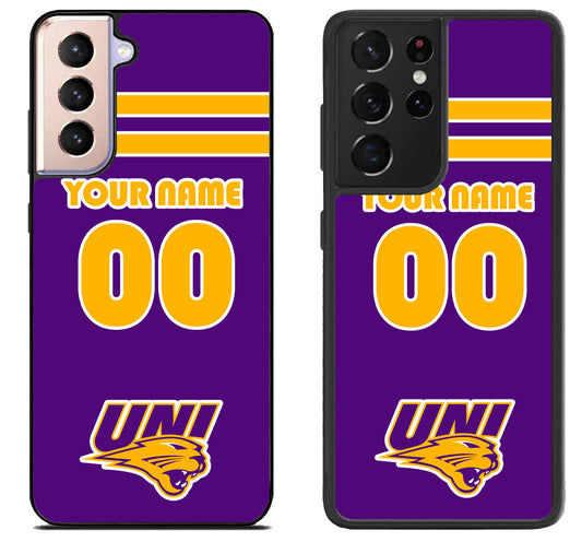 Custom Personalized Northern Iowa Panthers Samsung Galaxy S21 | S21 FE | S21+ | S21 Ultra Case