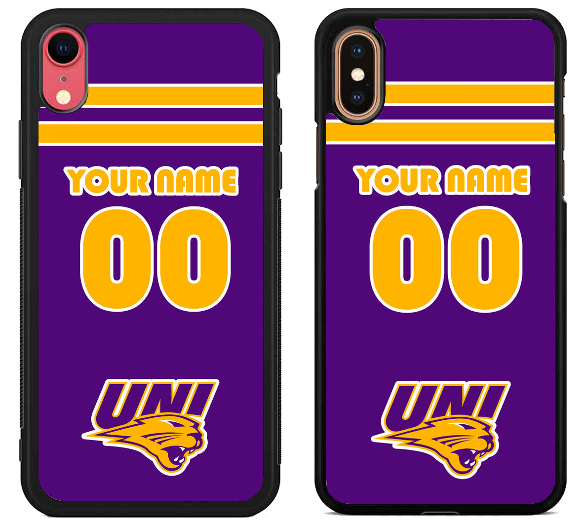 Custom Personalized Northern Iowa Panthers iPhone X | Xs | Xr | Xs Max Case