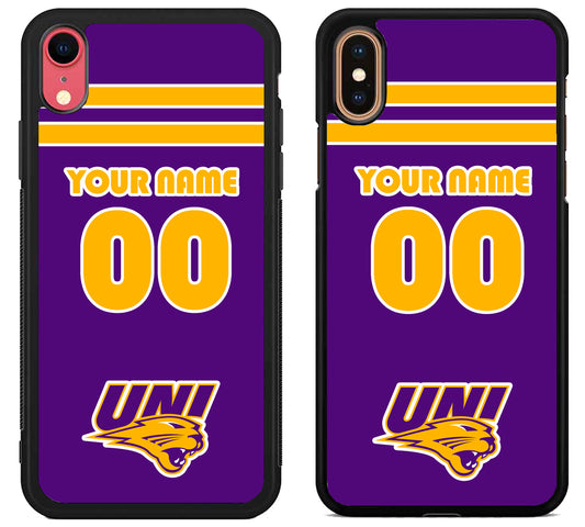 Custom Personalized Northern Iowa Panthers iPhone X | Xs | Xr | Xs Max Case