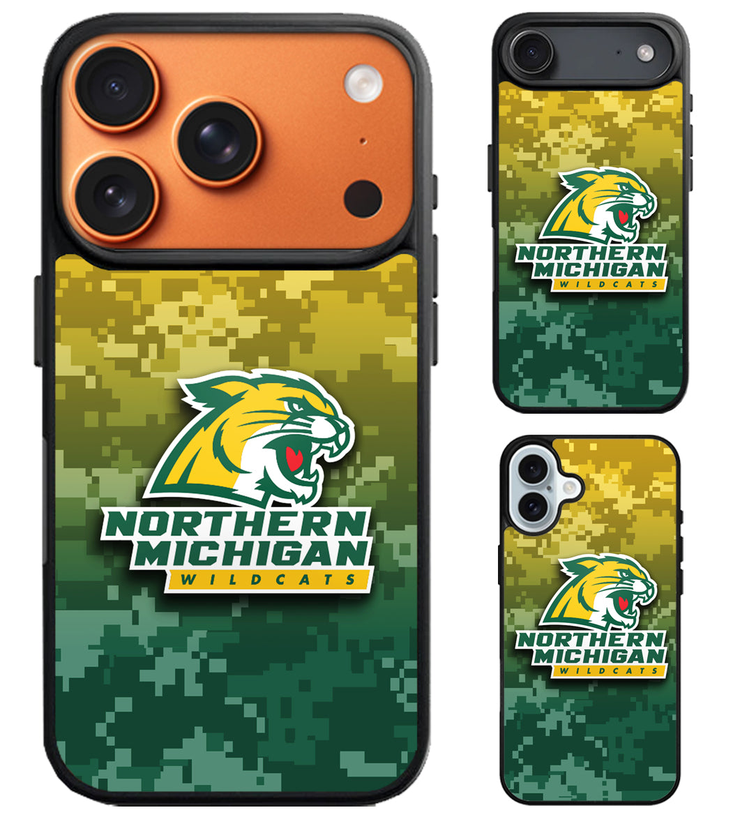 Northern Michigan University Wildcats iPhone Air | iPhone 17 | 17 Pro | 17 Pro Max Case