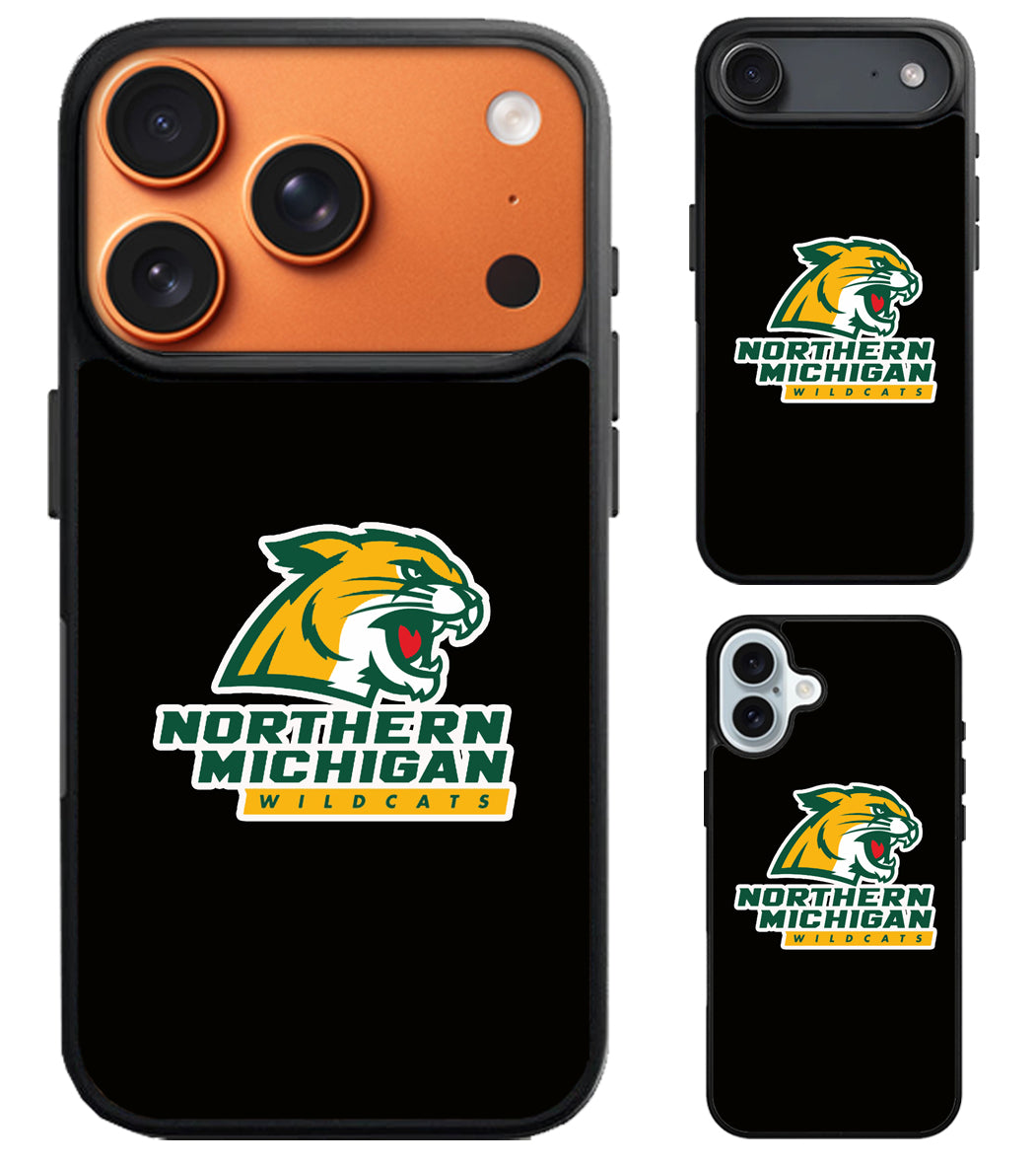 Northern Michigan Wildcats Cover iPhone Air | iPhone 17 | 17 Pro | 17 Pro Max Case