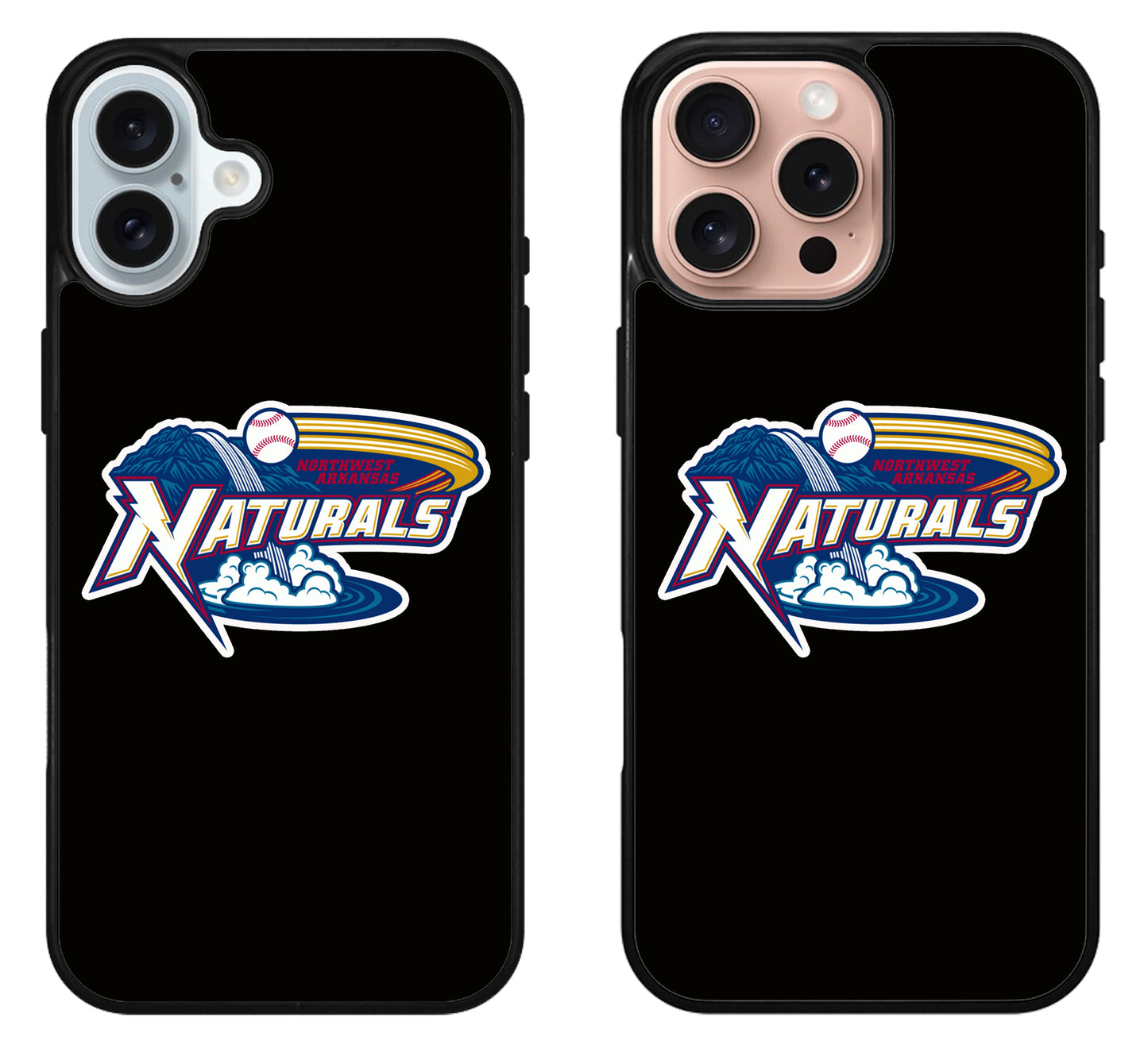 Northwest Arkansas Naturals Black iPhone 16 | 16 Plus | 16 Pro | 16 Pro Max Case