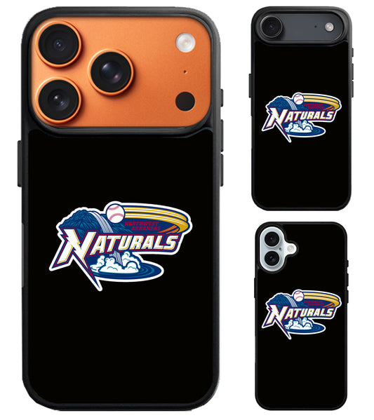 Northwest Arkansas Naturals Black iPhone Air | iPhone 17 | 17 Pro | 17 Pro Max Case