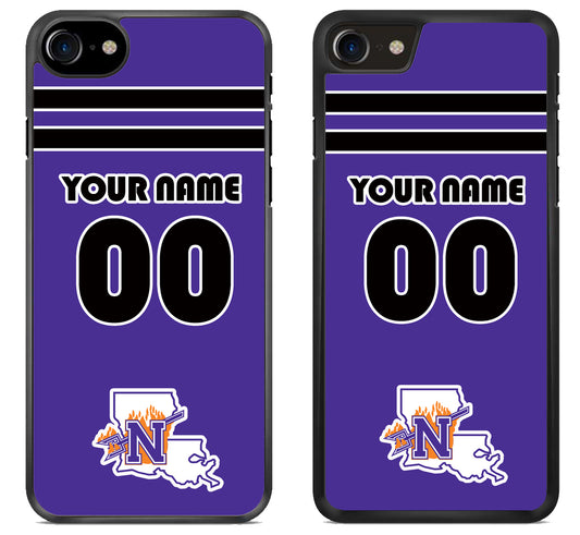 Custom Personalized Northwestern State Demons iPhone SE 2020 | iPhone SE 2022 Case