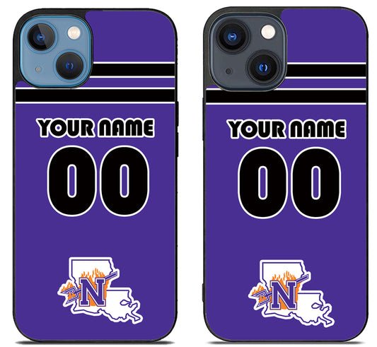 Custom Personalized Northwestern State Demons iPhone 15 | iPhone 15 Plus Case