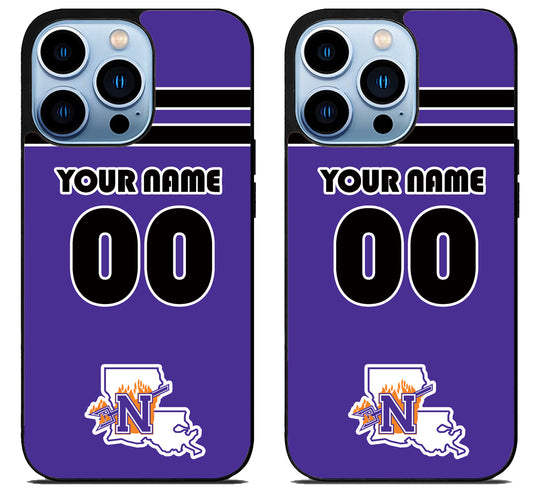 Custom Personalized Northwestern State Demons iPhone 15 Pro | iPhone 15 Pro Max Case