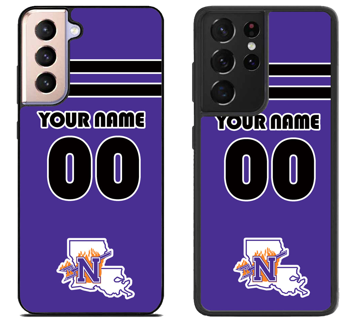 Custom Personalized Northwestern State Demons Samsung Galaxy S21 | S21 FE | S21+ | S21 Ultra Case