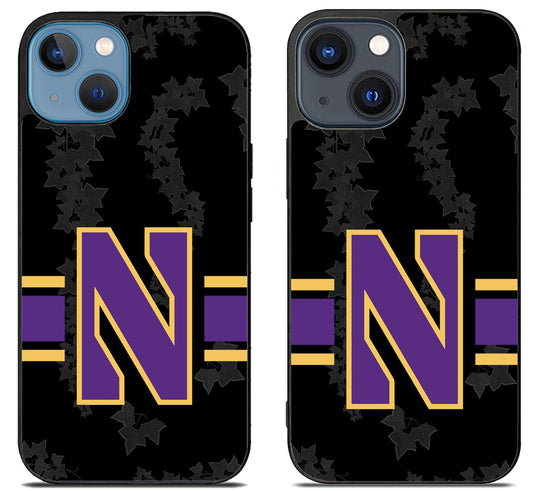 Northwestern Wildcats Stripe iPhone 15 | iPhone 15 Plus Case