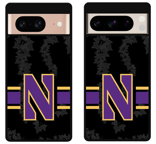 Northwestern Wildcats Stripe Google Pixel 8 | 8 Pro Case