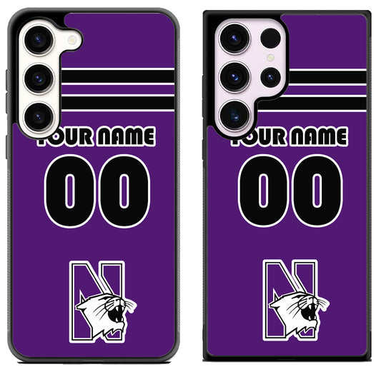 Custom Personalized Northwestern Wildcats Samsung Galaxy S23 | S23+ | S23 Ultra Case