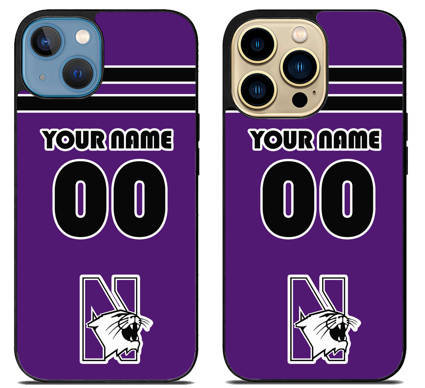 Custom Personalized Northwestern Wildcats iPhone 14 | 14 Plus | 14 Pro | 14 Pro Max Case