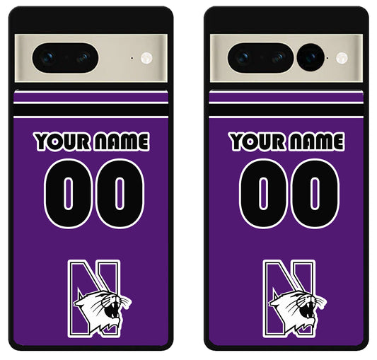 Custom Personalized Northwestern Wildcats Google Pixel 7 | 7 Pro Case