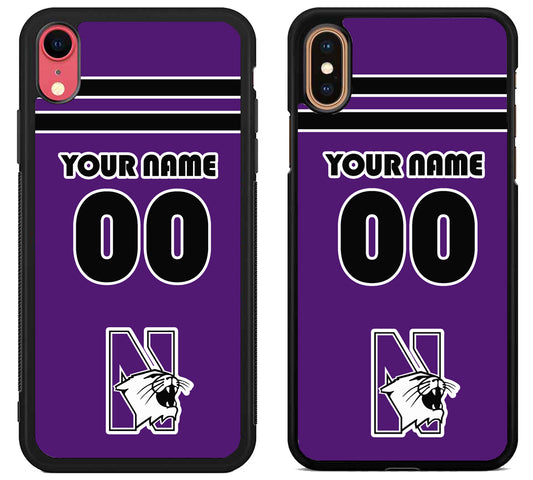 Custom Personalized Northwestern Wildcats iPhone X | Xs | Xr | Xs Max Case