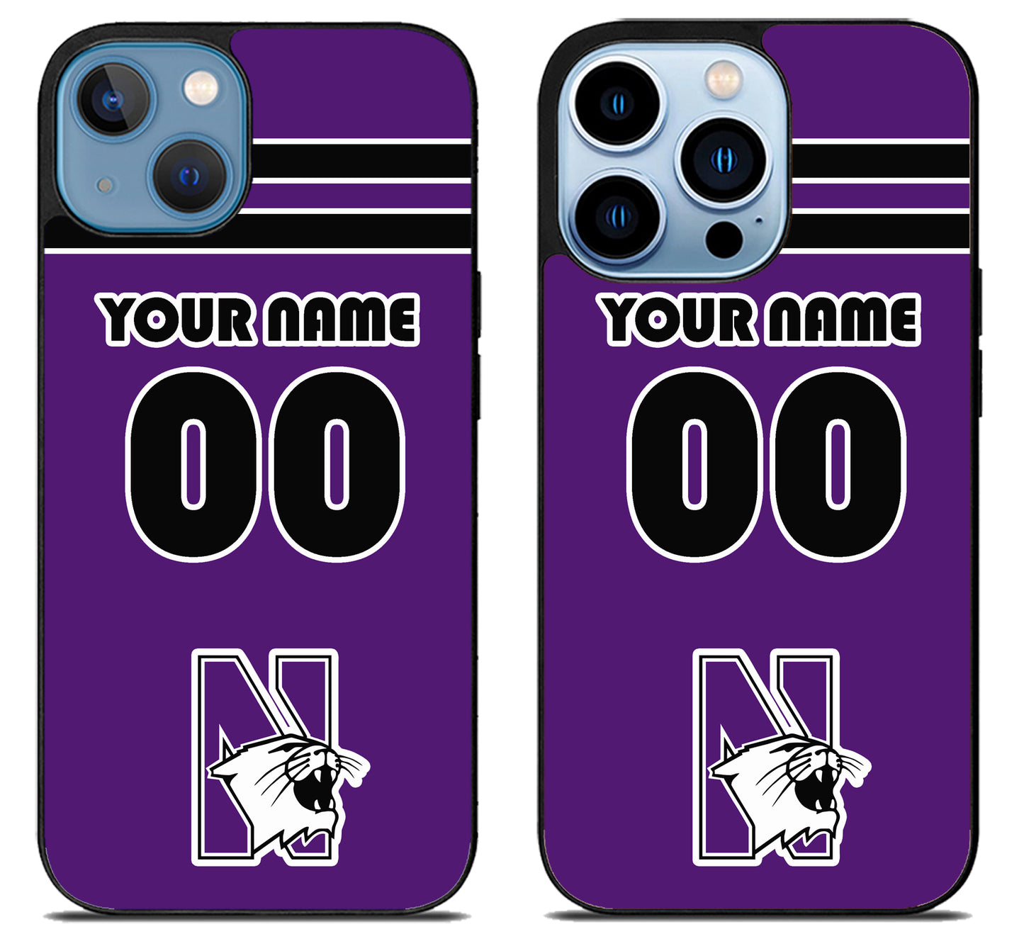 Custom Personalized Northwestern Wildcats iPhone 13 | 13 Mini | 13 Pro | 13 Pro Max Case