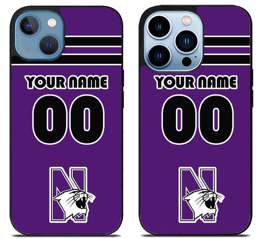 Custom Personalized Northwestern Wildcats iPhone 13 | 13 Mini | 13 Pro | 13 Pro Max Case