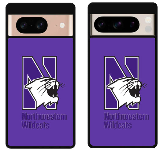 Northwestern Wildcats Logo Google Pixel 8 | 8 Pro Case