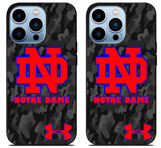 Notre Dame Camo iPhone 15 Pro | iPhone 15 Pro Max Case