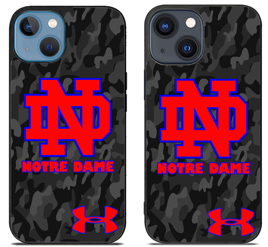 Notre Dame Camo iPhone 15 | iPhone 15 Plus Case