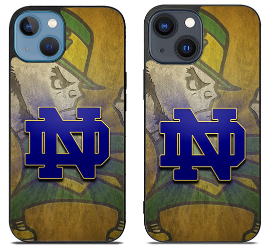 Notre Dame Fighting Irish Background iPhone 15 | iPhone 15 Plus Case
