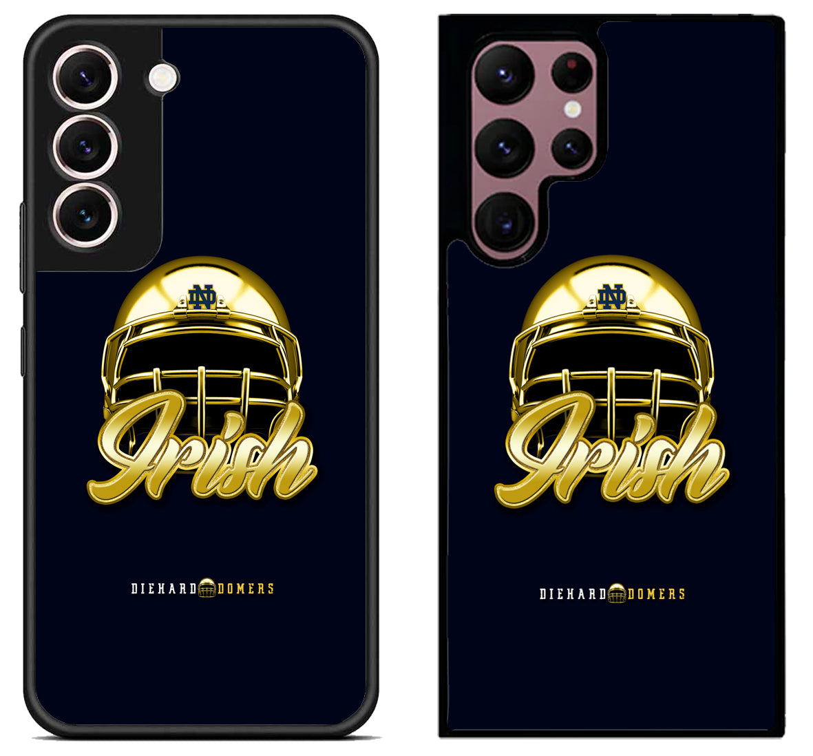 Notre Dame Fighting Irish Diehard Domers Samsung Galaxy S22 | S22+ | S22 Ultra Case