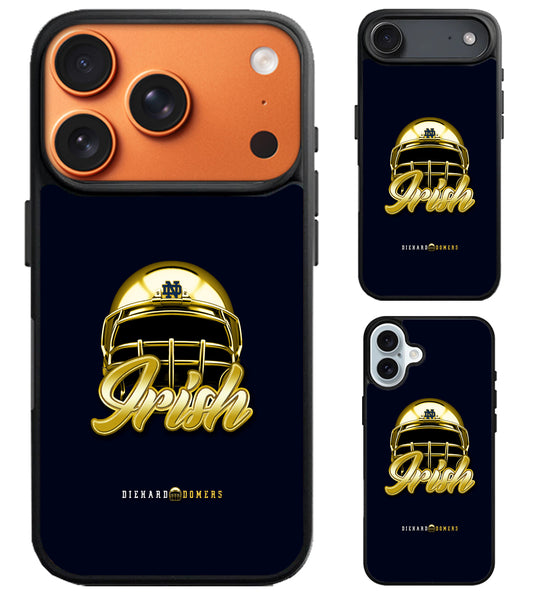 Notre Dame Fighting Irish Diehard Domers iPhone Air | iPhone 17 | 17 Pro | 17 Pro Max Case
