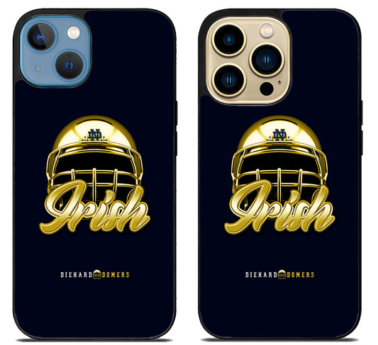 Notre Dame Fighting Irish Diehard Domers iPhone 14 | 14 Plus | 14 Pro | 14 Pro Max Case