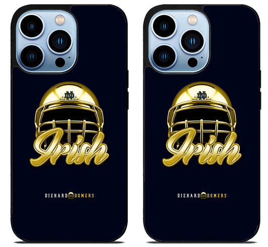 Notre Dame Fighting Irish Diehard Domers iPhone 15 Pro | iPhone 15 Pro Max Case