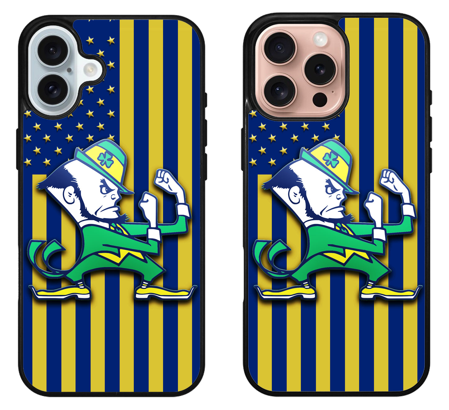 Notre Dame Fighting Irish Flag iPhone 16 | 16 Plus | 16 Pro | 16 Pro Max Case