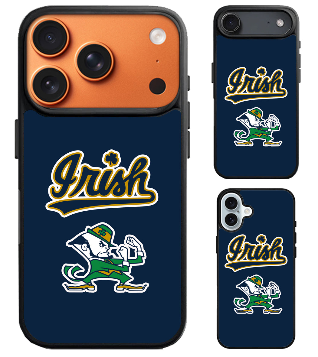 Notre Dame Fighting Irish Stylish iPhone Air | iPhone 17 | 17 Pro | 17 Pro Max Case