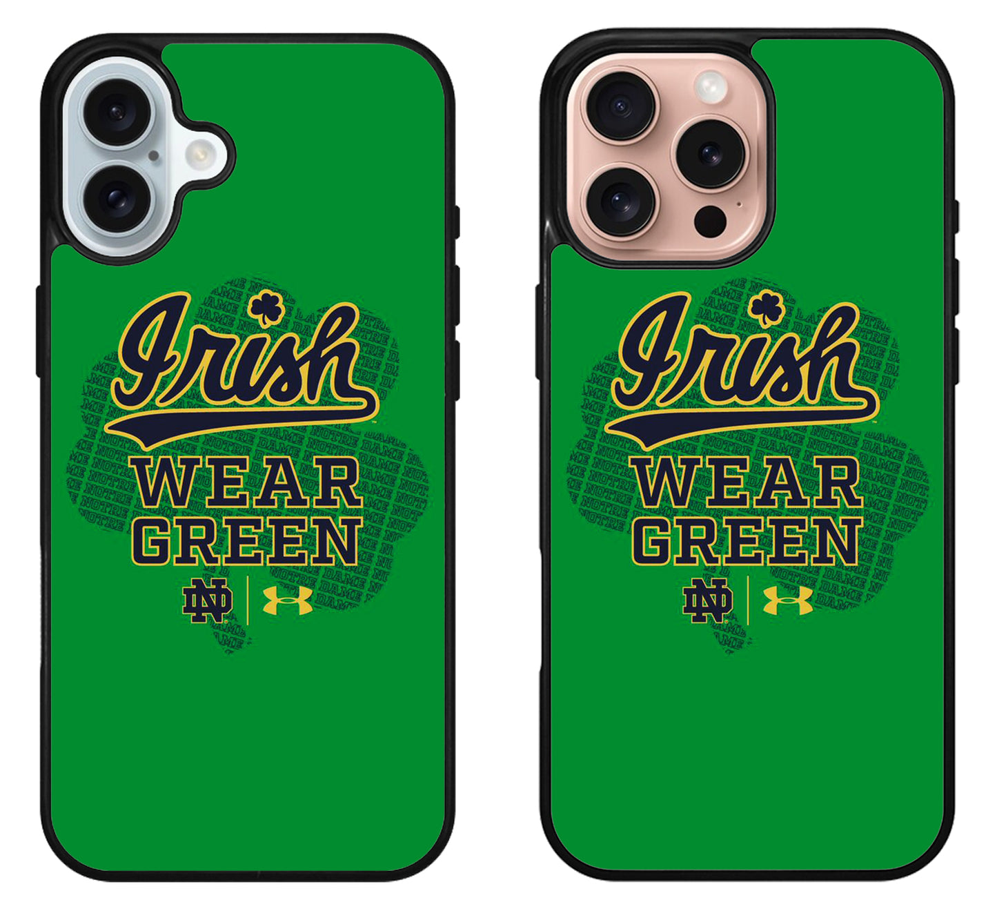 Notre Dame Fighting Irish Wear Green iPhone 16 | 16 Plus | 16 Pro | 16 Pro Max Case