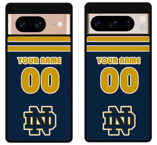 Custom Personalized Notre Dame Fighting Irish Google Pixel 8 | 8 Pro Case