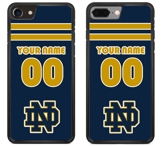 Custom Personalized Notre Dame Fighting Irish iPhone 8 | 8 Plus Case