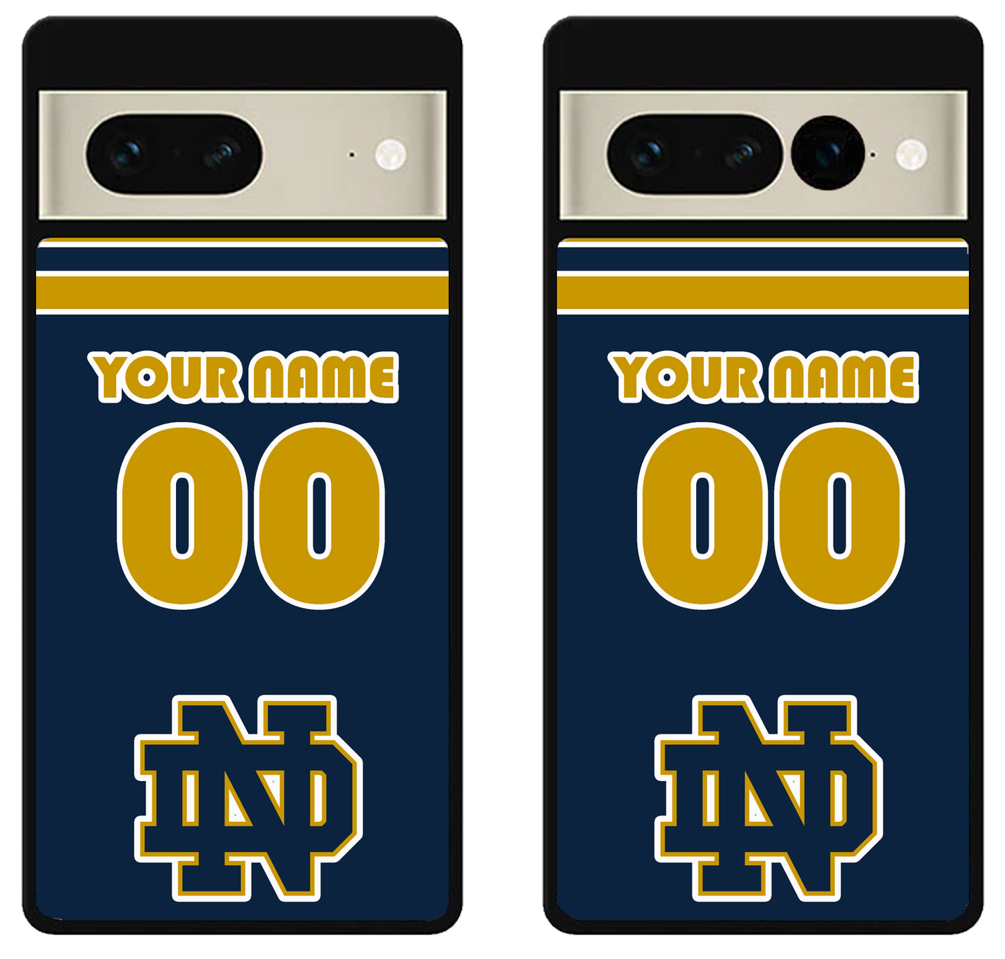 Custom Personalized Notre Dame Fighting Irish Google Pixel 7 | 7 Pro Case