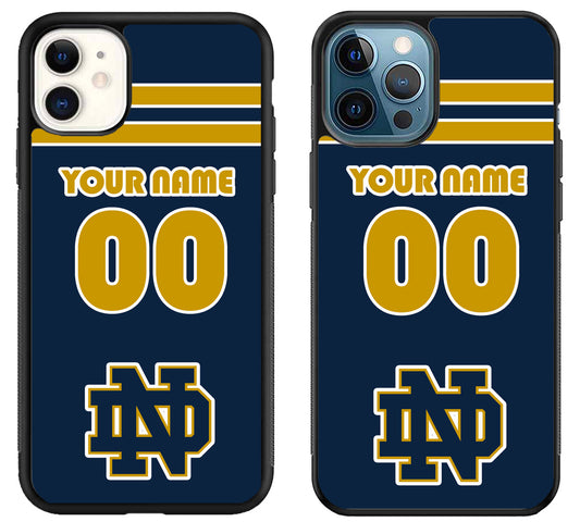 Custom Personalized Notre Dame Fighting Irish iPhone 11 | 11 Pro | 11 Pro Max Case