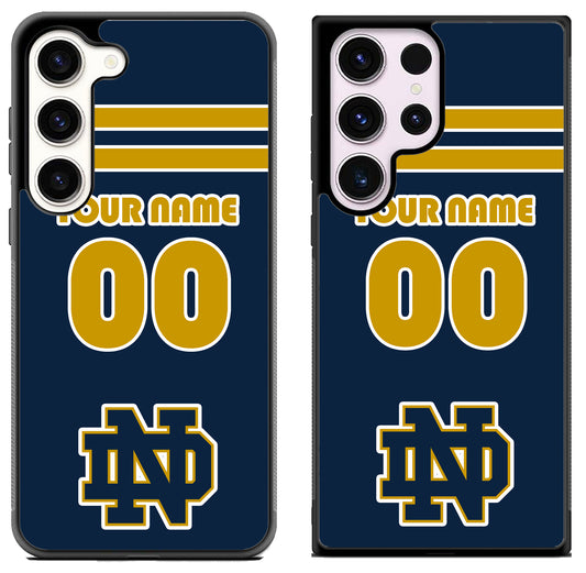 Custom Personalized Notre Dame Fighting Irish Samsung Galaxy S23 | S23+ | S23 Ultra Case