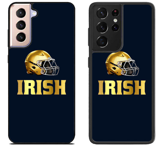 Notre Dame Fighting Irish football Samsung Galaxy S21 | S21 FE | S21+ | S21 Ultra Case
