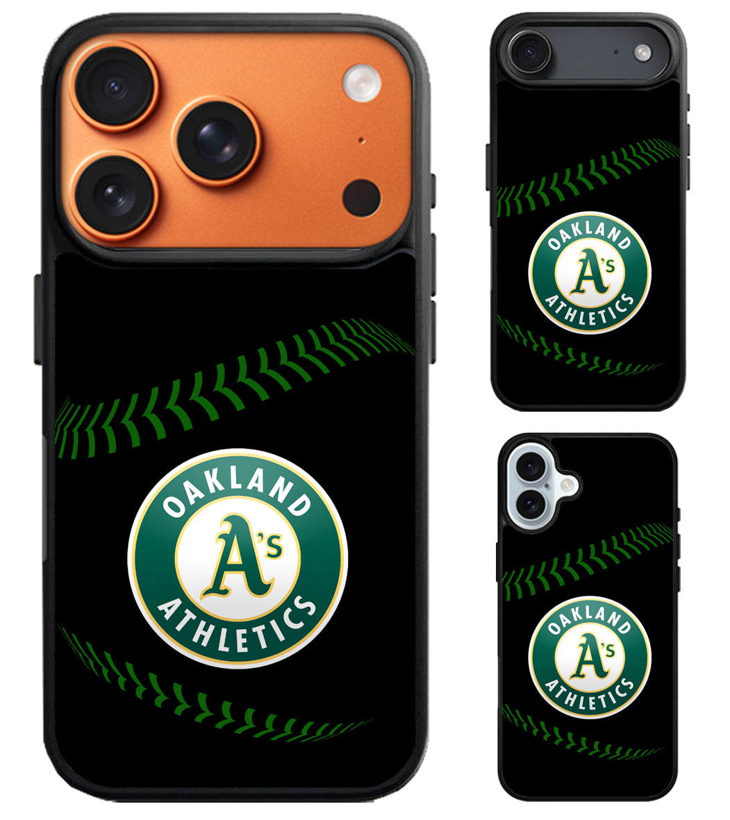 Oakland Athletics Baseball iPhone Air | iPhone 17 | 17 Pro | 17 Pro Max Case