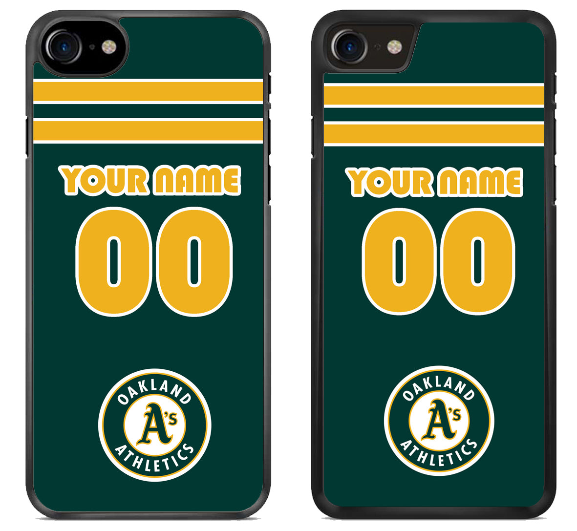 Custom Personalized Oakland Athletics iPhone SE 2020 | iPhone SE 2022 Case