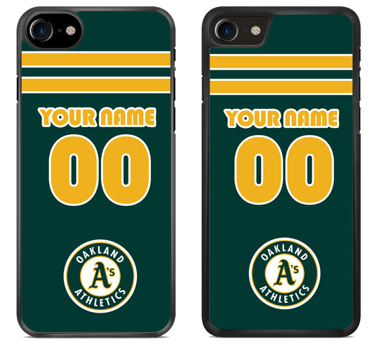 Custom Personalized Oakland Athletics iPhone SE 2020 | iPhone SE 2022 Case