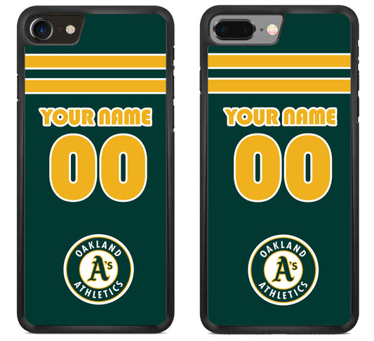 Custom Personalized Oakland Athletics iPhone 8 | 8 Plus Case