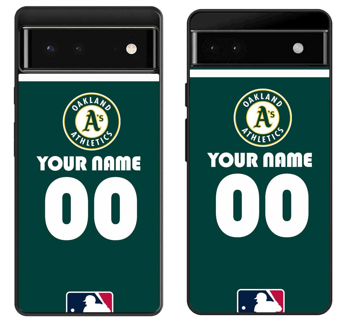 Custom Personalized Oakland Athletics MLB Google Pixel 6 | 6A | 6 Pro Case