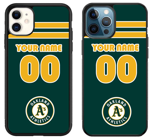 Custom Personalized Oakland Athletics iPhone 11 | 11 Pro | 11 Pro Max Case