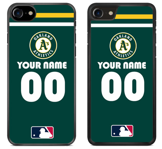 Custom Personalized Oakland Athletics MLB iPhone SE 2020 | iPhone SE 2022 Case